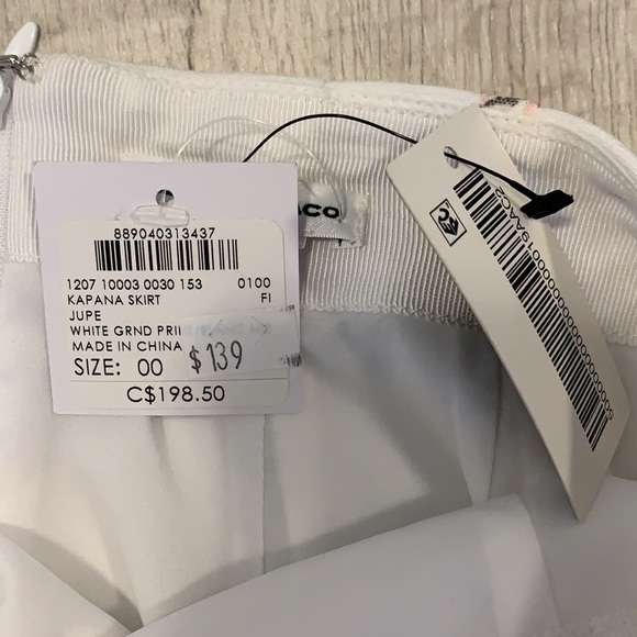 SOLD- CLUB MONACO Skirt - Picture 4 of 4